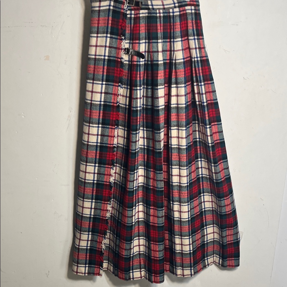 Scotish Wool Maxi Skirt